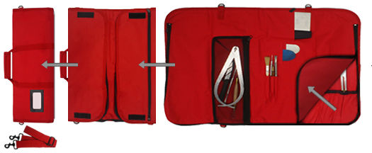 Medium Pro Carry Bag - Red