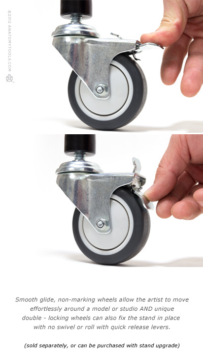 Sculpt Stand Wheels Only